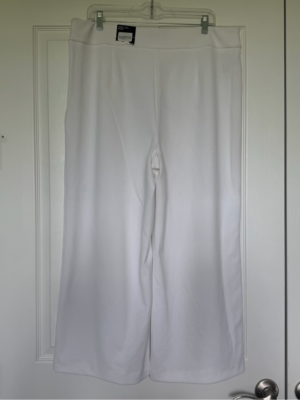 INC Mid Rise Wide Leg Cropped Pants Culottes White NWT Size 14 - Picture 6 of 15